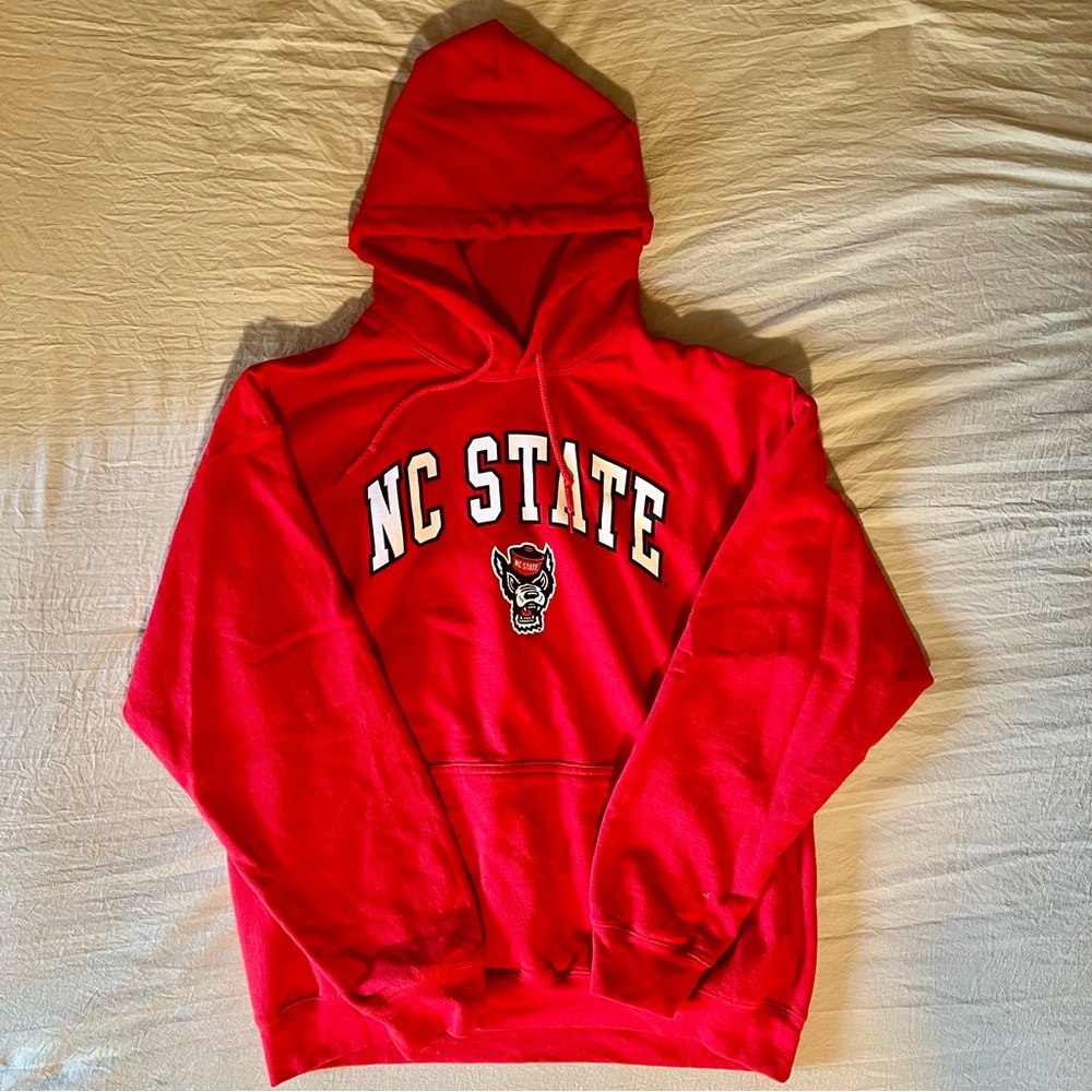 Red NC State Wolfpack Hoodie Sweatshirt